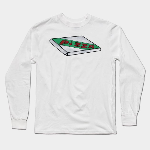 the Krusty Krab Pizza Long Sleeve T-Shirt by Meg-Hoyt